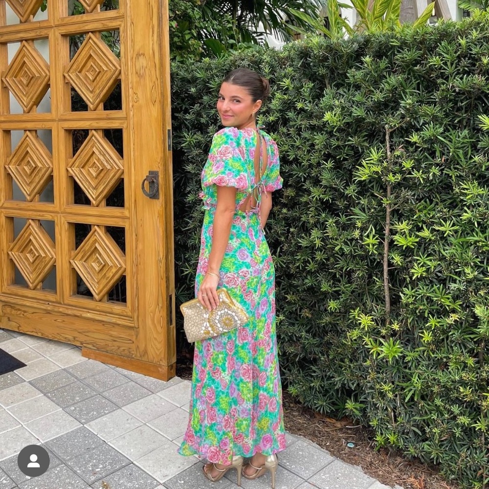 ASTR The Label Esperanza Dress Green